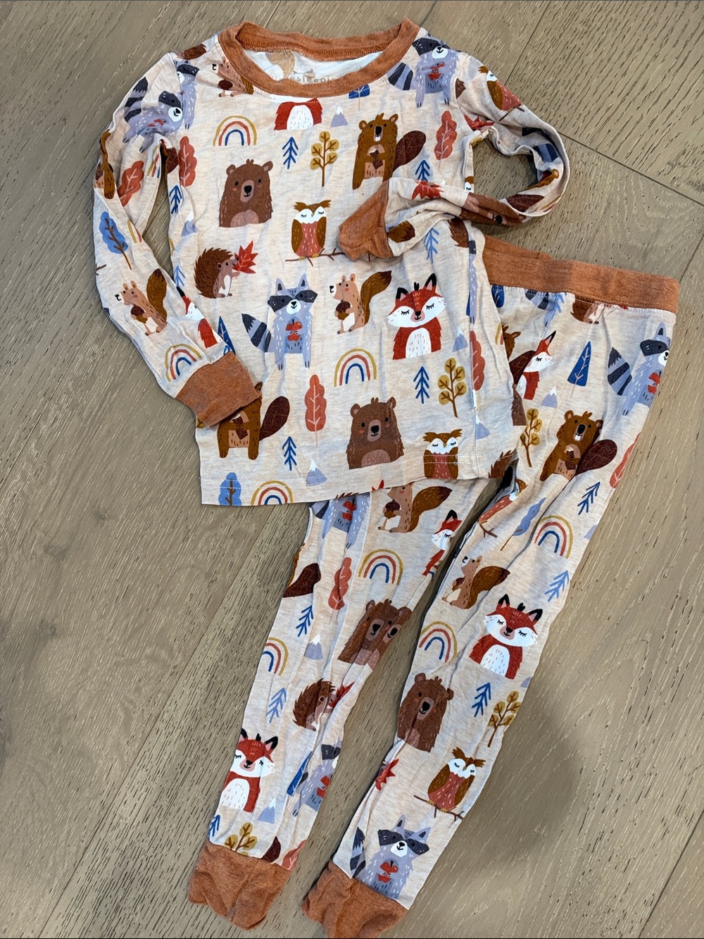Adorable woodland pajamas